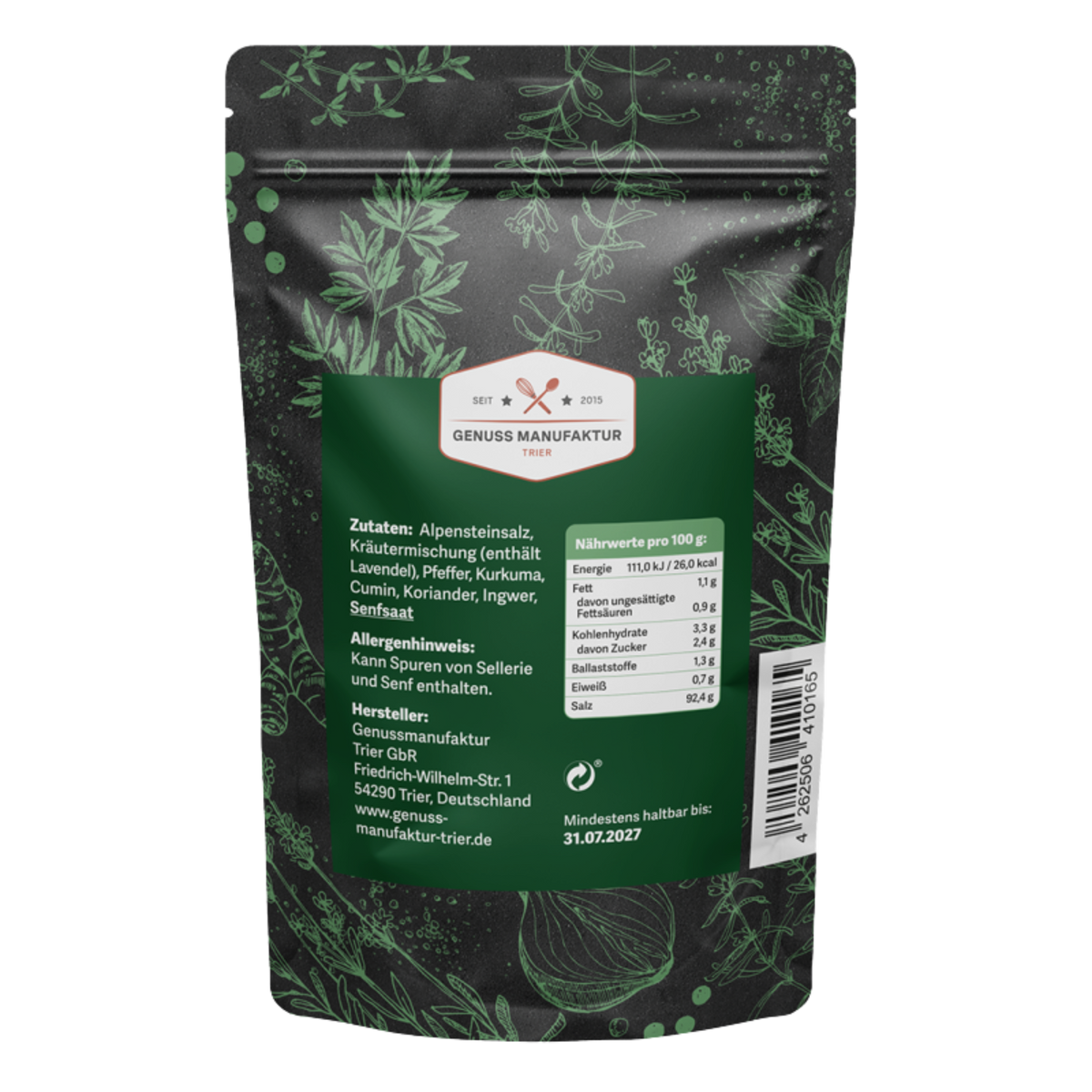 Herb salt Provence