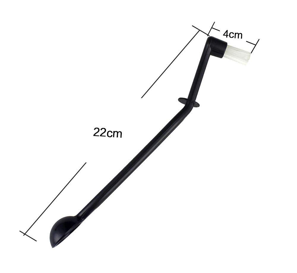 Cleaning brush for brewing unit