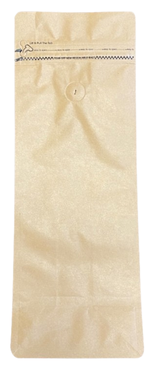 Block bottom bag Kraft paper