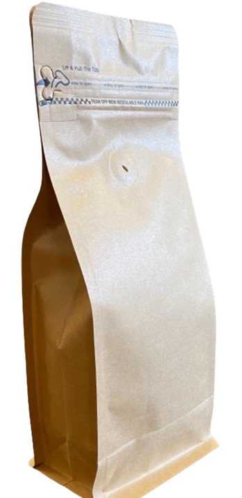 Block bottom bag Kraft paper