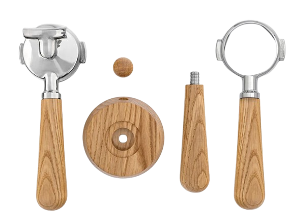 Wooden handle set