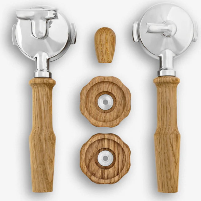 Wooden handle set