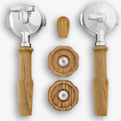 Wooden handle set