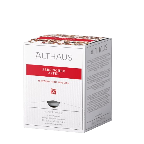 Althaus Persicher Apfel Pyra Packs Früchtetee