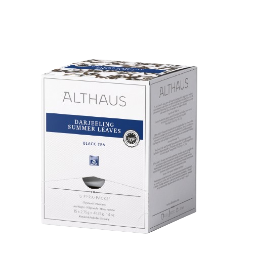 Althaus Darjeeling Summer Leaves Pyra Packs Schwarz Tee