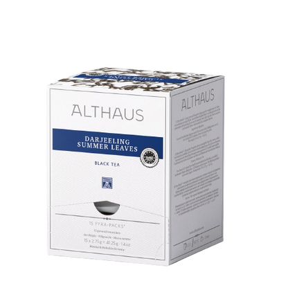 Althaus Darjeeling Summer Leaves Pyra Packs Schwarz Tee
