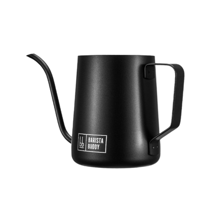 Pour Over Heißwasserkanne 600 ml · schwarz · Barista Buddy