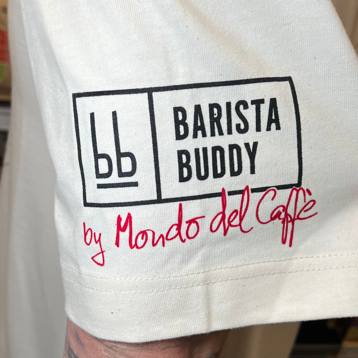 Barista Buddy x Mondo del Caffè – Regards Oversized T-Shirt