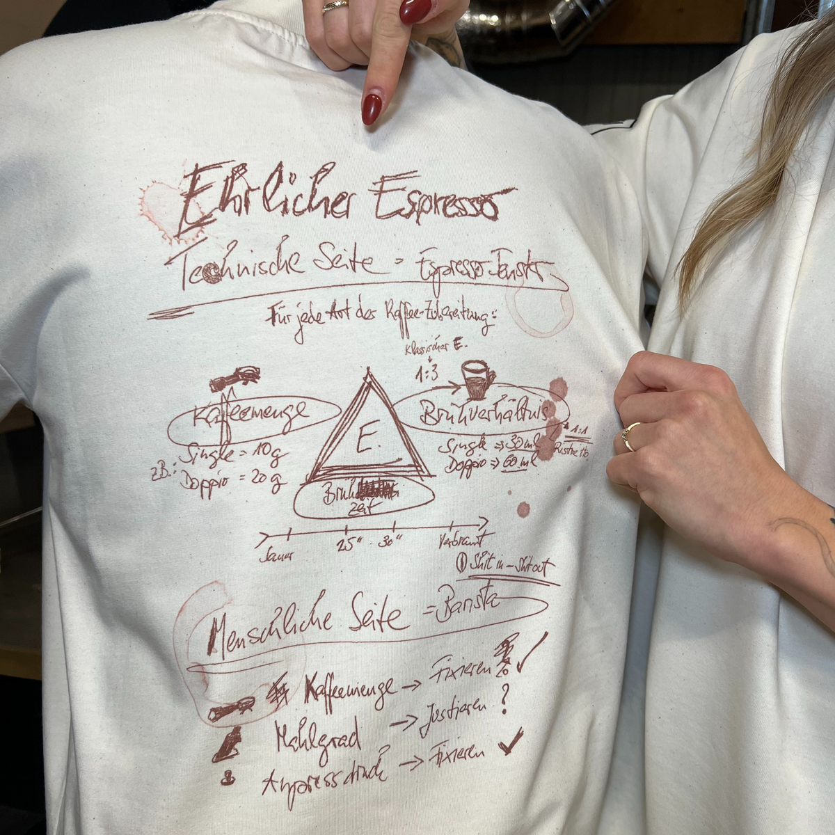 Barista Buddy x Mondo del Caffè – Regards Oversized T-Shirt