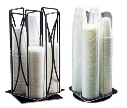 Cup and lid dispenser