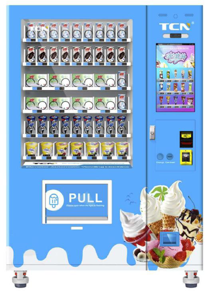 Ice cream vending machine XL