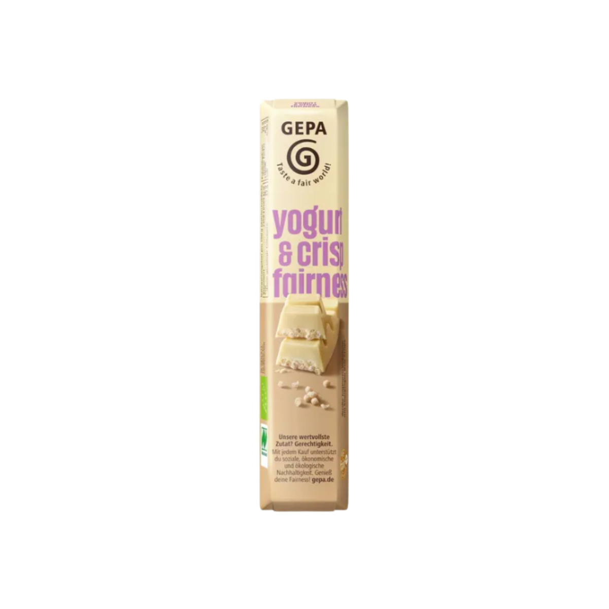 Gepa Bio Riegel Yogurt & Crisp
