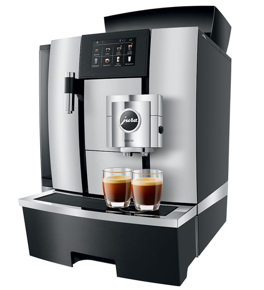 JURA GIGA X3 Aluminium (EB 15569) – Professioneller Kaffeevollautomat mit Wassertank