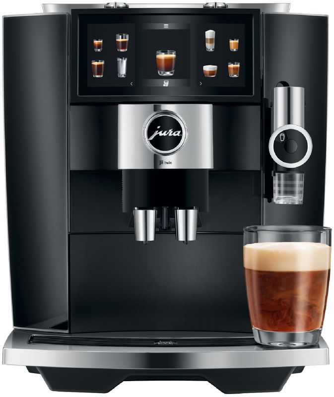 JURA J8 Twin Diamond Black or Diamond White EC