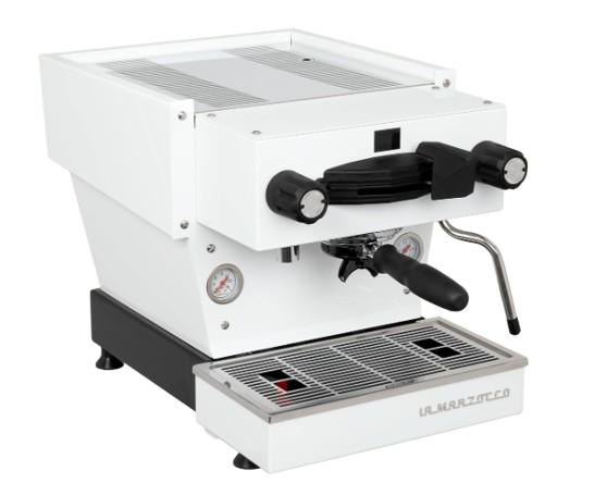 La Marzocco Linea Mini R Siebträgermaschine Weiß seitlich