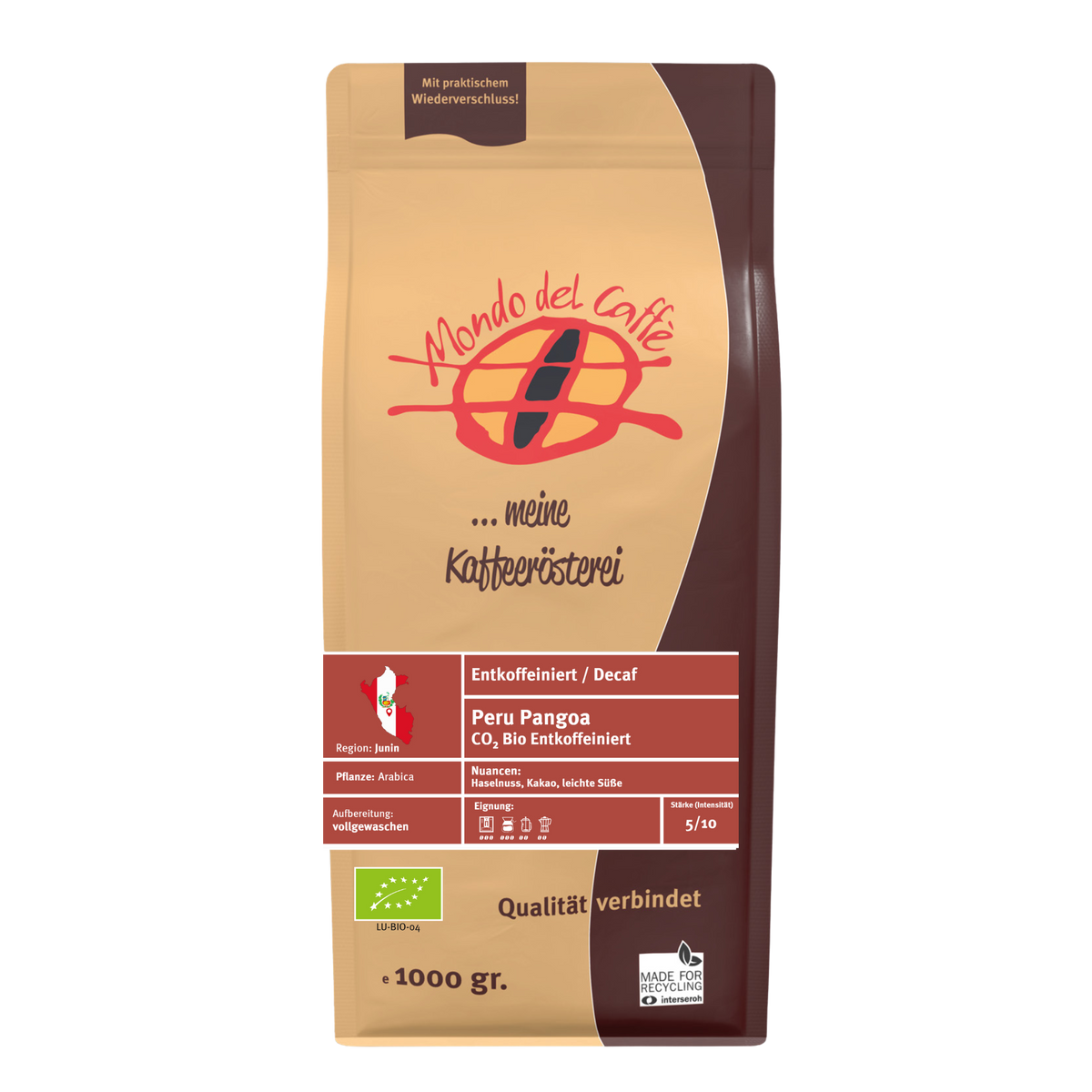 Peru Pangoa entkoffeiniert