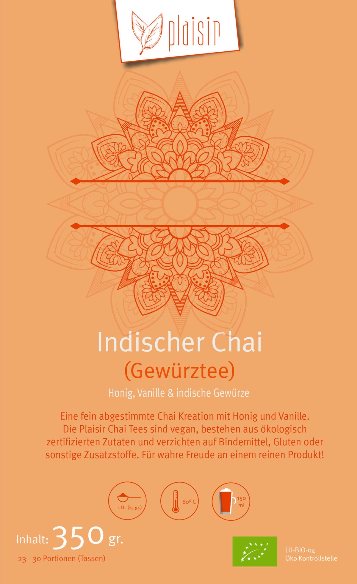 Vata Chai Tea Organic