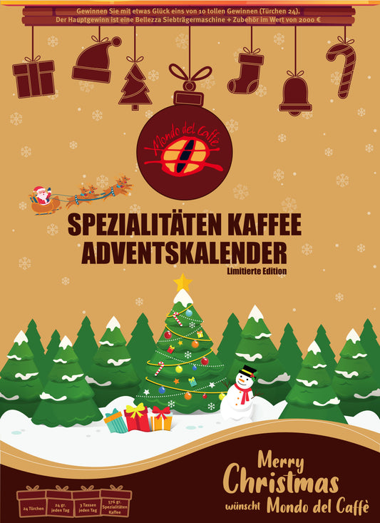 Spezialitätenkaffee Adventskalender 2026